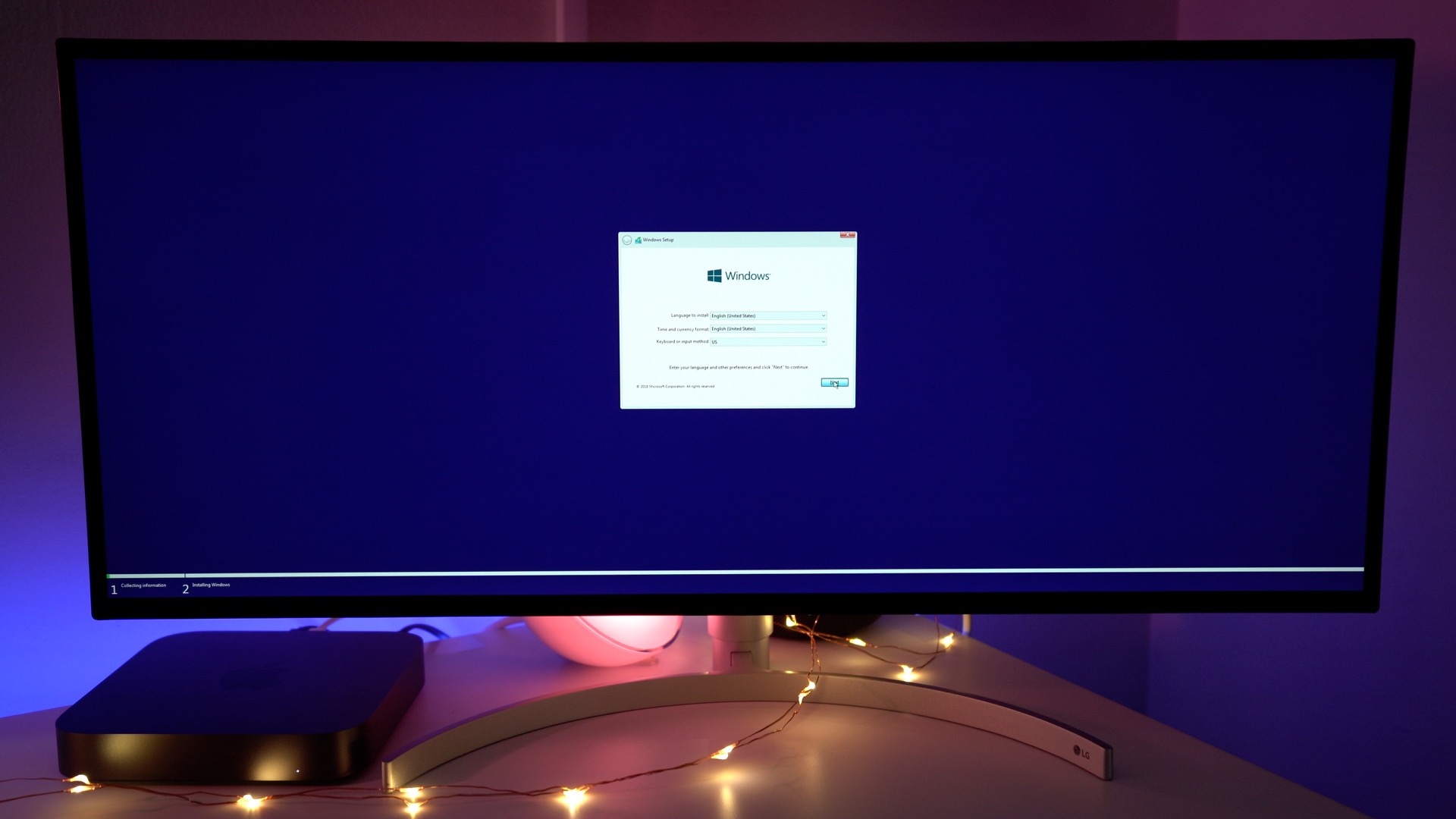 install windows xp mac mini